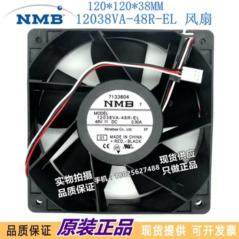 NMB 12038VA-48R-EL 01 DC 48V 0.90 UM 120x120x38mm 3 Fios Servidor Ventilador de Refrigeração