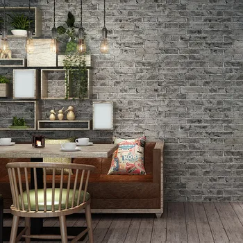3d tridimensional tijolo tijolo tijolo antigo verde tijolo de papel de parede vintage restaurante, loja de roupas barbearia industrial