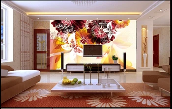 O 3D personalizado murais,Chinês Antigo estilo de flores de papel de parede,sofá da sala de TV de parede o papel de parede de quarto