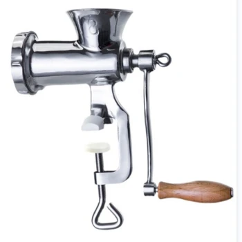 Mão manual máquina do moedor de carne Blender Aço Inoxidável moedor de carne