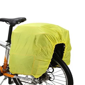 Impermeável De Alta Qualidade Do Ciclo De Bicicleta Reflexiva Capa Impermeável Bicicleta Rack Pack Saco De Pó De Capa De Chuva, Saco De Cobre