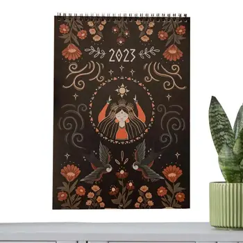 Deusa Calendário 2023 Vias De 2023 Parede De Suspensão Do Calendário Popular Calendário De Arte Nórdica, Celta Mitologia Egípcia Sagrado Mulheres