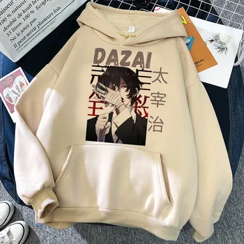 bungou cães vadios hoodies mulheres harajuku grunge anime streetwear mulheres de roupas pulôver de 2022