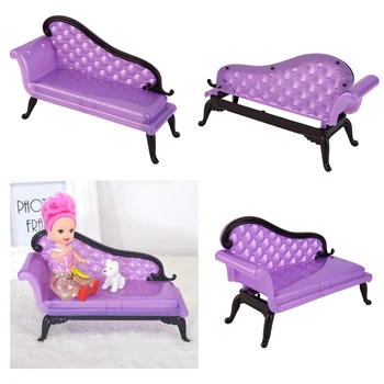 1pc Novo Mini Bonecas Casa de bonecas Móveis Princesa Bonito Dreamhouse Cadeira, Sofá, Móveis para Bebê, Brinquedos para meninas Dom de Venda Quente