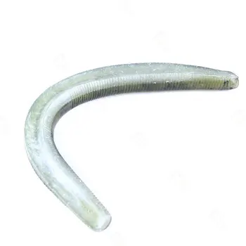 6 PCSoft isca Bionic grande minhoca Mole worm iscas Soft Falsa isca de Pesca do lure do conjunto Falsa Isca Isca Artificial da isca de Pesca