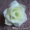 Quente 100pcs Diâmetro de Seda Artificial Flor Peônia Camellia Falso Rosa Cabeças de Flores para Casamento Festa de Natal Decorativa flor