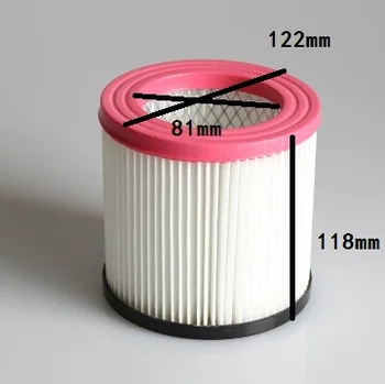 aspirador de peças de filtro hepa 81mm de diâmetro 122mm altura 118mm