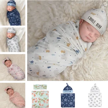 Infantil swaddle cobertor do bebê de anti-choque colcha de duas peças de conjunto de quatro temporadas disponíveis mãe e o bebê suprimentos