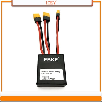 EBKE bicicleta elétrica único de descarga de duplo sistema de gestão da bateria módulo de 36V 48V 20A 500W