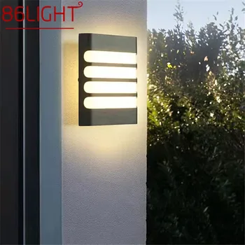86LIGHT Moderno, Simples Lâmpada de Parede LED IP Impermeável 65 Vintage Arandelas para Casa ao ar livre, Varanda, Corredor, Pátio Decor Luzes