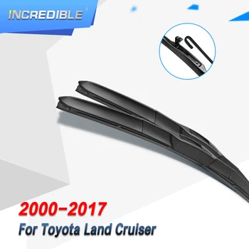 INCRÍVEL Híbrida Lâminas do Limpador para Toyota Land Cruiser Ajuste gancho de Braços ( Para a Versão Norte-Americana Apenas )