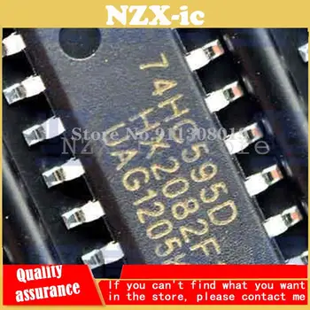 10pcs Novo original SN74HC595DR 74HC595D HC595 de 8 bits SOP-16 shift register