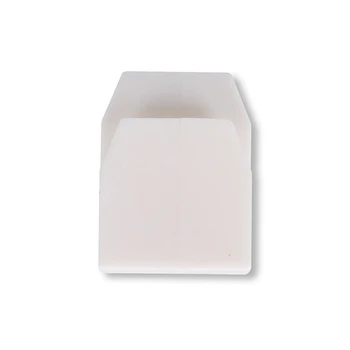 Plástico Clip Gancho da Caixa Conector Branco Gancho J U em forma de Prendedor de Pequeno Cabide de Papelão Garra