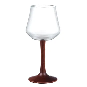 Altura De Vinho De Vidro, Características Da Madeira Óculos Cálice Presentes De Negócios Presentes Vinho, Champanhe Copo De Vidro Home Bar
