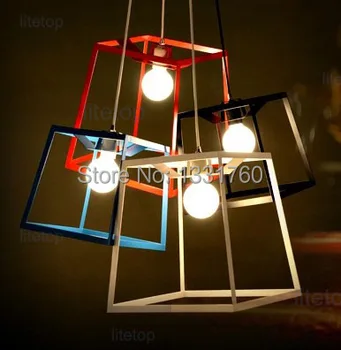Iacoli & McAllister de quadros luminária lâmpada de suspensão conceito pingente de metal, dispositivo elétrico de iluminação de cozinha sala de jantar sala de estar