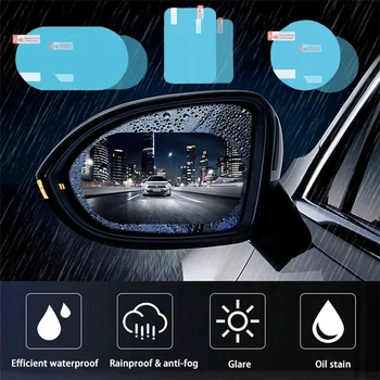 2022 Rainproof Filme Adesivo Espelho Retrovisor de Carro de proteção à Prova de Chuva Nevoeiro Impermeável Adesivo de Carro Janela Transparente Autocolante