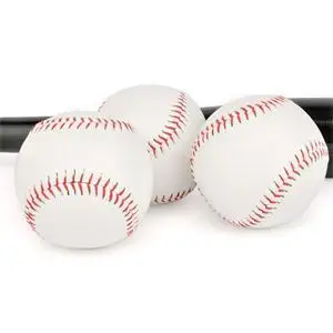 9 Artesanal de Bolas de PVC Superior de Borracha Interior Macio Bolas de Basebol Softbol Bola de Exercício de Treinamento de Bolas de Basebol