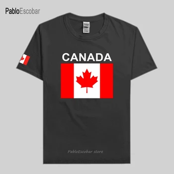 Canadá Canadenses t-shirt dos homens camisolas novas camisetas 100% algodão nação equipe de fãs do sporting tops tees academias de roupas homme CA